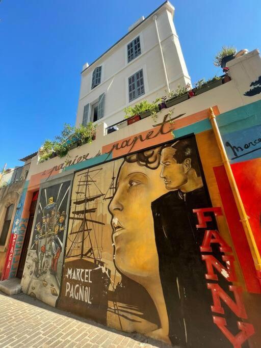 マルセイユLe Panier De Papet,Le Manon,Vieux Port,Mucemアパートメント エクステリア 写真